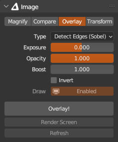 Overlay Detect Edges Demo