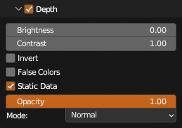 Depth Panel