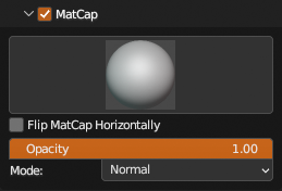 Matcap Panel