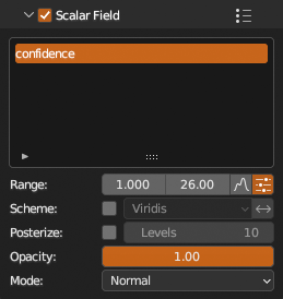 Scalar Field Panel