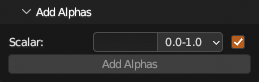 Add Alphas