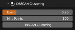 DBSCAN Clustering