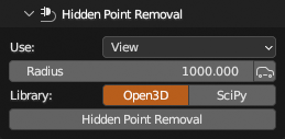 Hidden Point Removal