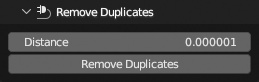 Remove Duplicates