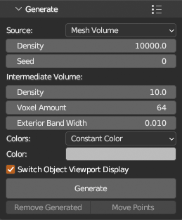 Generate Panel