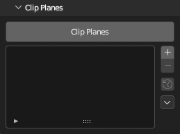 Clip Planes Tools Panel